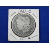 Image 1 : 1881-O 90% Silver Morgan Dollar 