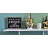 Image 2 : Louisville Home Pickup - 6 Ft Wood Wall Shelf Incl All Decor Items Shown In Photos  Nice Value Group