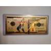 Image 1 : Disney Goofy Gold Foil .999999 - 24K Gold Note In Protective Holder - Mint Condition