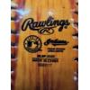 Image 5 : Cleveland Indians Collector's Baseball ft. Chief Wahoo - Unique Wood Grain Color 