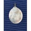 Image 2 : Sterling Silver Christmas Pendant - "Let Heaven & Nature Sing" with Deer & Trees - 17.1 Grams