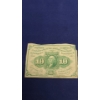 Image 4 : Lot of Two 10 Cents First Issue United States Fractional Currency With Monogram FR#1242 