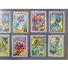Image 5 : 24 Assorted Marvel Trading Cards - Early 1990's - In Top Loaders 
