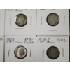Image 3 : Six Assorted Better Dates 90% Silver Dimes ~ Various Dates & Conditions ~ Face Value $0.60 