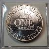 Image 2 : 1982 Sunshine Minting One Troy Ounce .999 Fine Silver Round