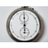 Image 2 : Vintage C.D. Guinand Swiss Mechanical Pocket Watch Stopwatch Timer - WORKING!