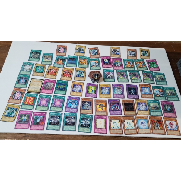 Assorted Yu-Gi-Oh Cards & 2006 McDonald's Yu-Gi-Oh Card Holder