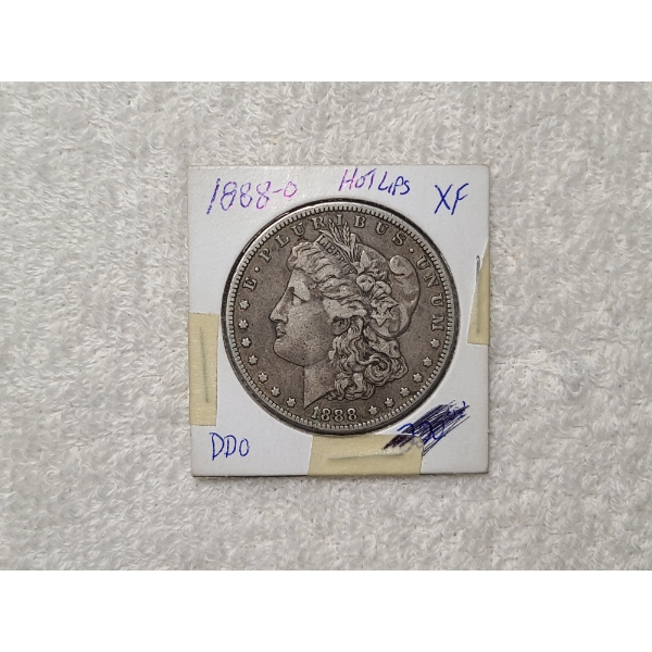 1888-O Hot Lips Variation Morgan Silver Dollar - Great Addition to Any Collection!
