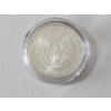 Image 3 : 2007-W American Silver Eagle Uncirculated $1 Coin 1 oz .999 Fine Silver w/ OGP Box & COA