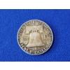 Image 3 : 1954 United States Franklin 90% Silver Half Dollar 