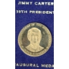 Image 3 : 10K Gold Jimmy Carter 39th President Inaugural Medal 