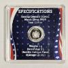 Image 1 : Samoa 2026 Independence Day 1g Silver .9999 Antique Finish 1 Dollar Coin