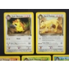 Image 4 : Five Assorted Vintage Team Rocket Set "Dark" Pokemon Trading Cards Including Weezing & Primeape