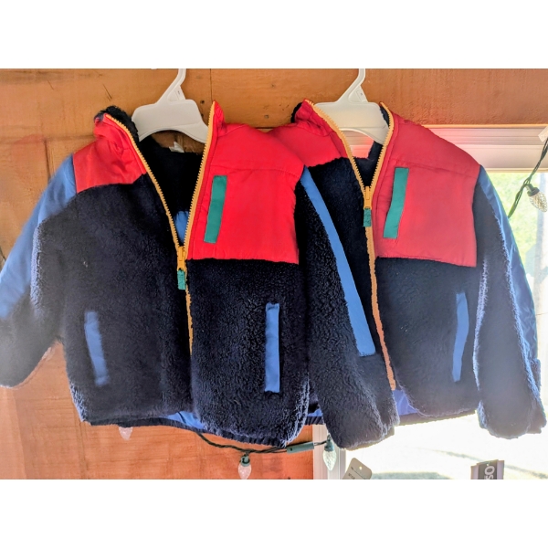 2 New Multi Colored OshKosh Jackets Sizes 4T&5T