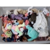 Image 2 : Tote Filled With Assorted TY Beanie Babies & Collectible Plush ~ TOTE INCLUDED!
