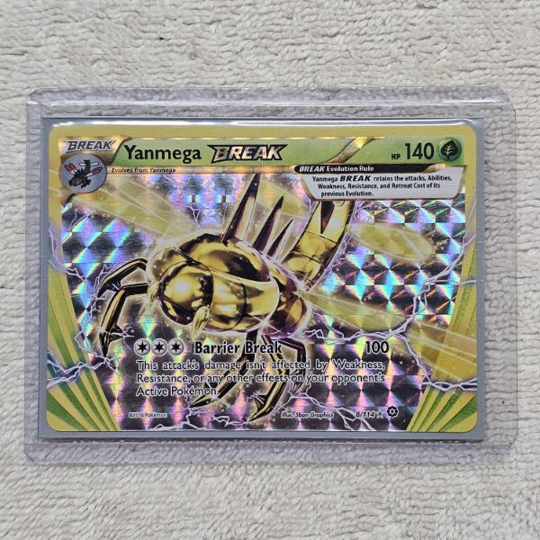 Yanmega BREAK 8/114 Rare Holo Pokémon Trading Card