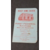 Image 1 : First Federal Savings & Loan Canton/Louisville Dime Saver Book W/ 90% Silver Roosevelt Dimes