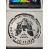 Image 7 : NGC Enhanced Reverse Proof 70 Graded 2019-W Pride of Two Nations Set 1 Oz Silver American Eagle