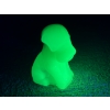 Image 1 : Degenhart Dogs - Glowing Green Color - Adorable Uranium Glass Dog Figurine - ~2.5 inches 