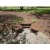 Image 1 : 3pc Bench Set - (2) 24x24x17 & (1) 36x16x19
