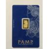 Image 1 : 2.5 Gram PAMP Suisse .9999 Gold Bar Sealed In Official CertiPAMP Assay Card
