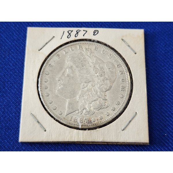 1887-O 90% Silver Morgan Dollar