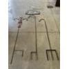 Image 1 : *Pick Up At Mantua Home-No Shipping Available* Three Heavy Duty Shepards Poles & Heavy Duty Metal Si