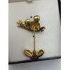 Image 2 : Disney Napier Mickey Mouse Stick Pin - Gold-tone metal - Disney Napier Stamp