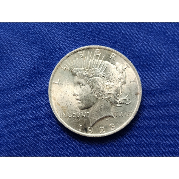 1923 90% Silver Peace Dollar in Excellent Condition