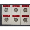 Image 2 : Ten Assorted Silver Mercury Dimes in Great Condition in Sleeves - $1.00 Face Value