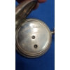 Image 7 : Vintage Robert Brandt Geneva Wound Full Jeweled Fine Sterling Silver Pocket Watch- Weight: 54.8g