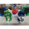Image 2 : 5 Pc Group Of New M & M Collectibles - See Pictures