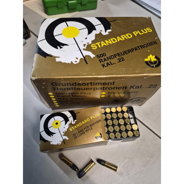 AMMO- 22 CALIBER LONG RIFLE ROUNDS - NIBx - 500 COUNT - (10 BOXES OF 50) SEE PICTURES