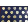 Image 6 : Morgan Mint Golden Presidential Dollar Collection In Case With (2) Extra Coins- Face Value: $39.04