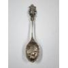 Image 1 : Very Nice Intricately Designed 80% Silver Spoon Ft. Milkmaid & Steers ~ MARKED "800W" ~ 19 Grams!