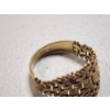 Image 4 : 14K Gold Ring Unique & Intricate Design Size 11 Total Weight: 4.2g