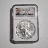 Image 1 : NGC MS70 Graded 2012 Silver 1 Oz American Eagle First Releases