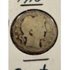 Image 2 : 1910 United States Barber Silver Quarter In Holder - Guaranteed Authentic