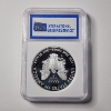 Image 3 : IGS PR70 DCAM GRADED 2008-W Silver 1 Oz American Eagle ~ WEST POINT MINT PROOF EAGLE ~ 1st Day Issue