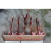 Image 5 : Vintage NEHI Bottles (23) in Wooden Royal Crown Cola 24 Slot Crate - One Bottle Full