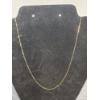 Image 1 : 14K Yellow Gold 24" Box Chain Necklace With Lifetime Helzberg Diamond Warranty!