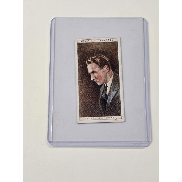 1928 Will's Cigarettes Card - "Cinema Stars" Percy Marmont - Excellent Condition