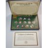 Image 1 : Santa Claus Coin Collection: 12 Gold-Tone Half Dollars