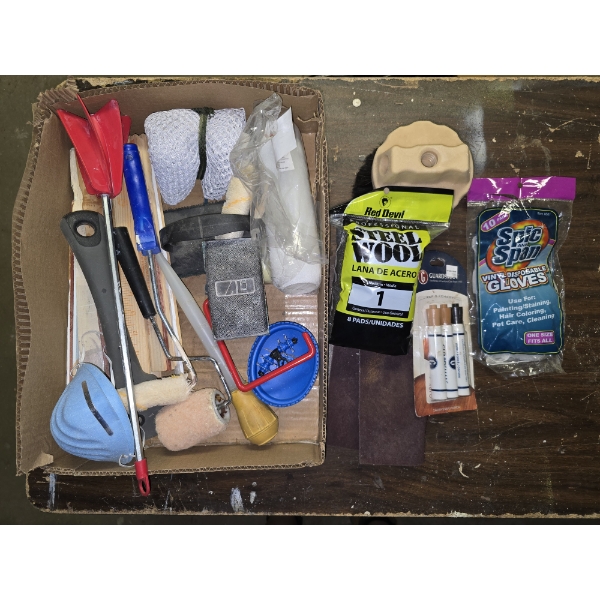 Assorted Painting and Staining Items