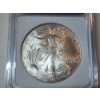 Image 2 : IGS MS70 2002 American Silver Eagle 1 oz .999 Fine Silver 