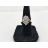 Image 2 : Gorgeous 14K Gold Diamond Cocktail Ring - Size 6 - Total Weight: 4.5g
