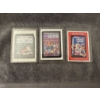 Image 1 : 3 - 2004 Wacky Packages Mr. Coffin - Martha Skewered & Topps Frosted Snakes Trading Cards