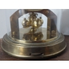 Image 4 : Vintage Shatz 8 Day Domed Anniversary / Wedding Clock - Visible Mechanism