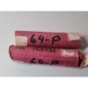 Image 3 : 2 Rolls of 1964-P Uncirculated Lincoln Memorial Pennies FV: $1.00
