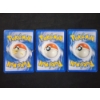 Image 4 : Lot of Three Team Galactic Vintage Pokemon Trading Cards 